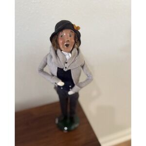 Byers' Choice Caroler 1992 Gentleman Singer – Vintage Christmas Figurine – Read